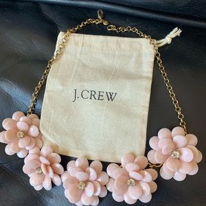 J Crew Flower Statement Necklace
